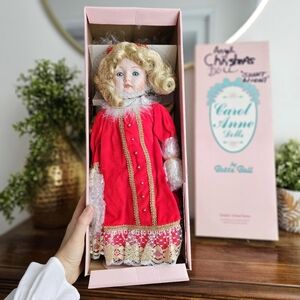 Limited Edition Goebel Angel Silent Night Musical 16" Porcelain Doll Bette Ball